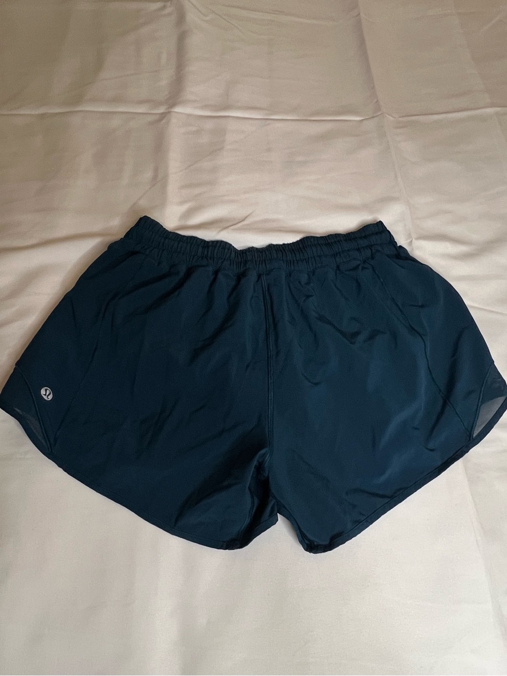 🍋Lululemon Hotty Hot Lined Shorts (Teal Lagoon, Size 6 Tall / 4" Inseam)